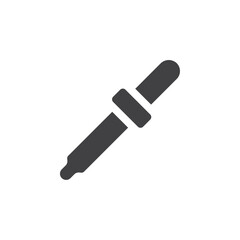 pipette icon simple vector symbol