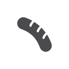 Sausage icon simple vector symbol