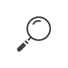 search icon simple vector symbol