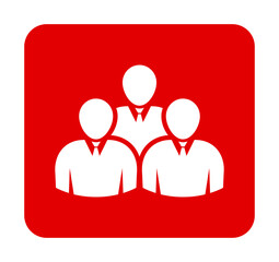 Symbol, ikona ludzi. Plik wektorowy.