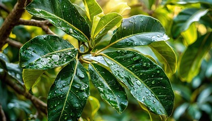 Fototapeta premium “Laurel Tree in the Tropics