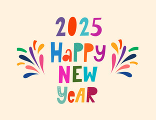 Happy New Year illustration