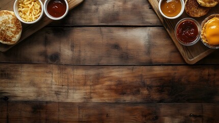 Savory Fast Food Assortment