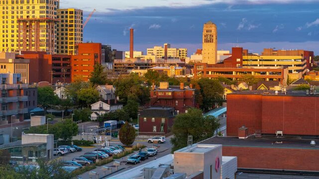 Ann Arbor, Michigan, USA Skyline