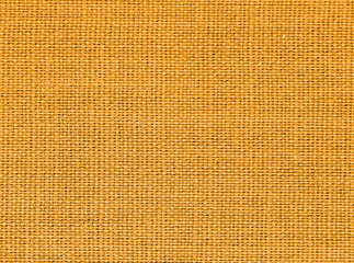 Natural Canvas of Orange Fabric for Background