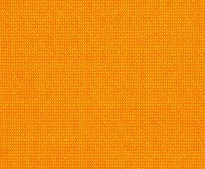 Natural Canvas of Orange Fabric for Background