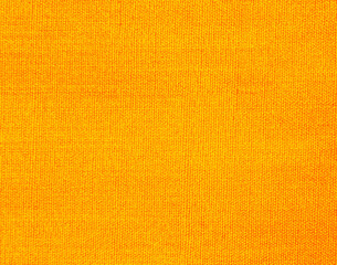 Natural Canvas of Orange Fabric for Background