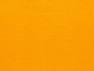 Natural Canvas of Orange Fabric for Background