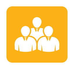 Symbol, ikona ludzi. Plik wektorowy.