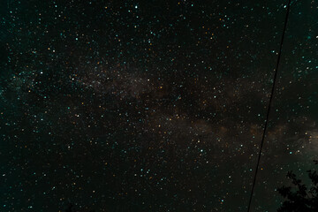 a stunning night sky filled with countless stars, showcasing the vastness of the universe