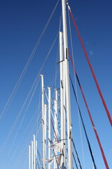 Sailing boat mast