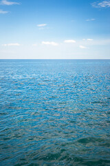 Obraz premium Calm sea landscape. Sicily, Italy, Europe
