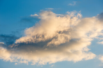 Beautiful summer cloudscape