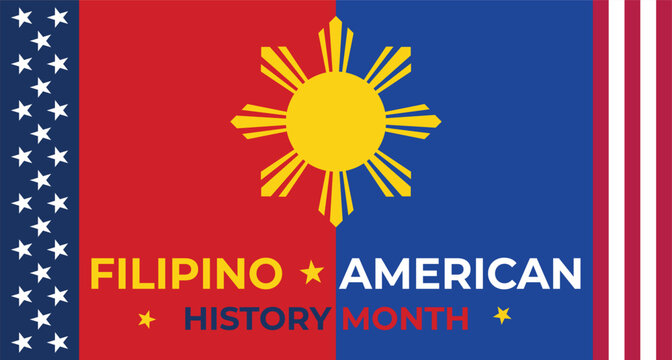 Filipino American History Month.  celebrate annual in October. focusing on Filipino contributions to history and culture.