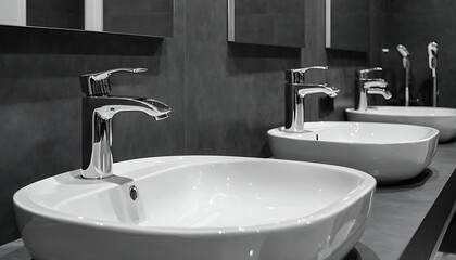 Luxury bathroom design details showcase