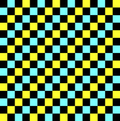 vibrant and unique multicolor chessboard design featuring alternating bold and pastel hues, offering a modern twist to the classic checkerboard pattern. Ideal for abstract or creative projects.