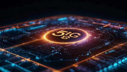 High-resolution 5G technology image.