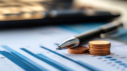 Fototapeta premium cash flow analysis