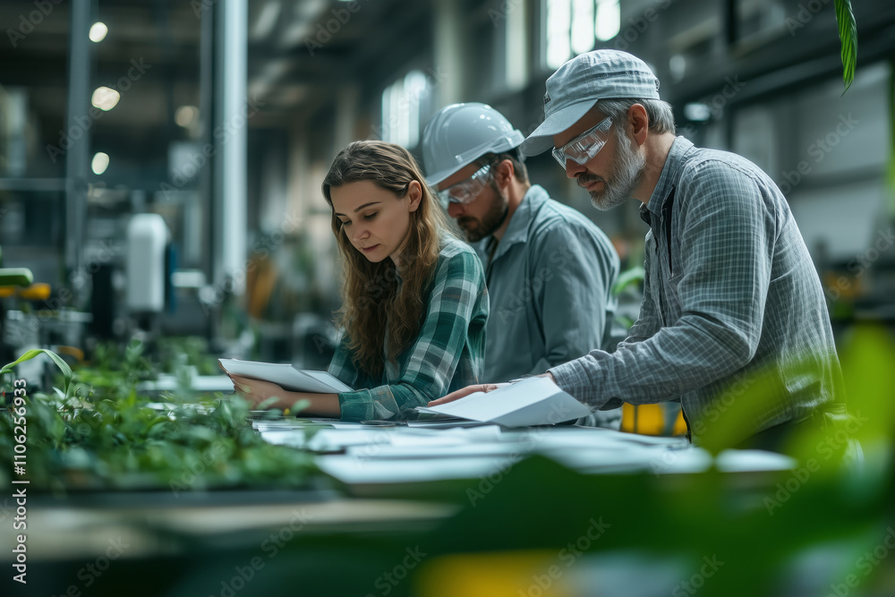 Poster Collaborative engineering team enhances innovation in a busy workspace