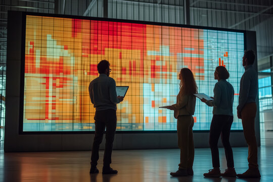 Collaborative efforts of a diverse warehouse team in action during a busy day