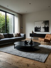 Interior design of a modern living space.