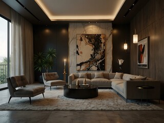 Fototapeta premium Interior design.
