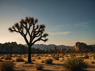 Naklejka premium Joshua Tree National Park.