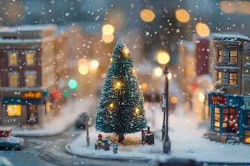 Obraz premium Christmas illustrations