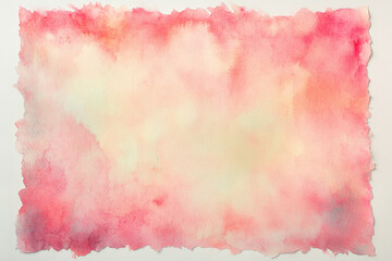 Obraz premium Soft Pink Watercolor Abstract Design