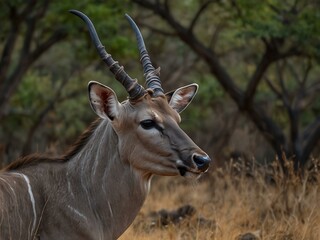 Kudu in Kruger National Park.