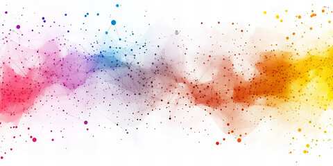 Vibrant polygonal abstract background with colorful geometric patterns, gradient mesh, and dynamic layers for technology, presentations, and creative projects