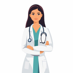 Fototapeta premium Medical Design on White Background Vector Illustration