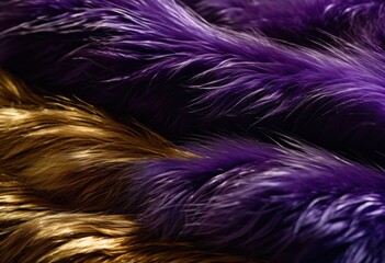 detailed macro shot showcasing luxurious textures patterns rich fur vibrant colors, animal, soft, luxury, coat, beautiful, design, aesthetic, fibers, plush, hue