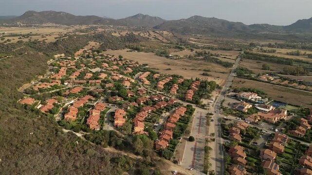 horizontal drone video of Mexican Durango city