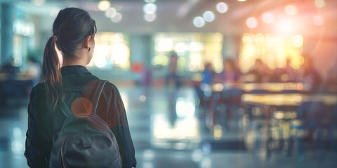 school student in class Generative AI