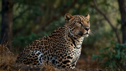 Obraz premium Leopard in the wild.