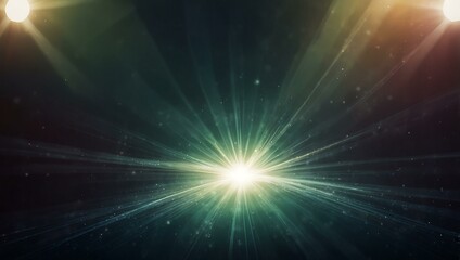 Fototapeta premium Light ray illustration with artistic background.