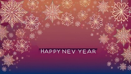 christmas background with snowflakes