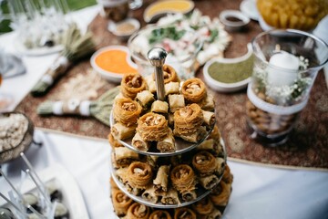 A Tower of Baklava Delights