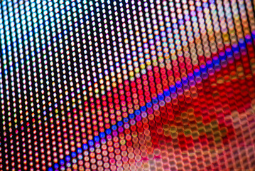  Abstract pixel art screen digital texture. LED screen on stage