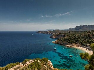 Fototapeta premium Mallorca scenic view.