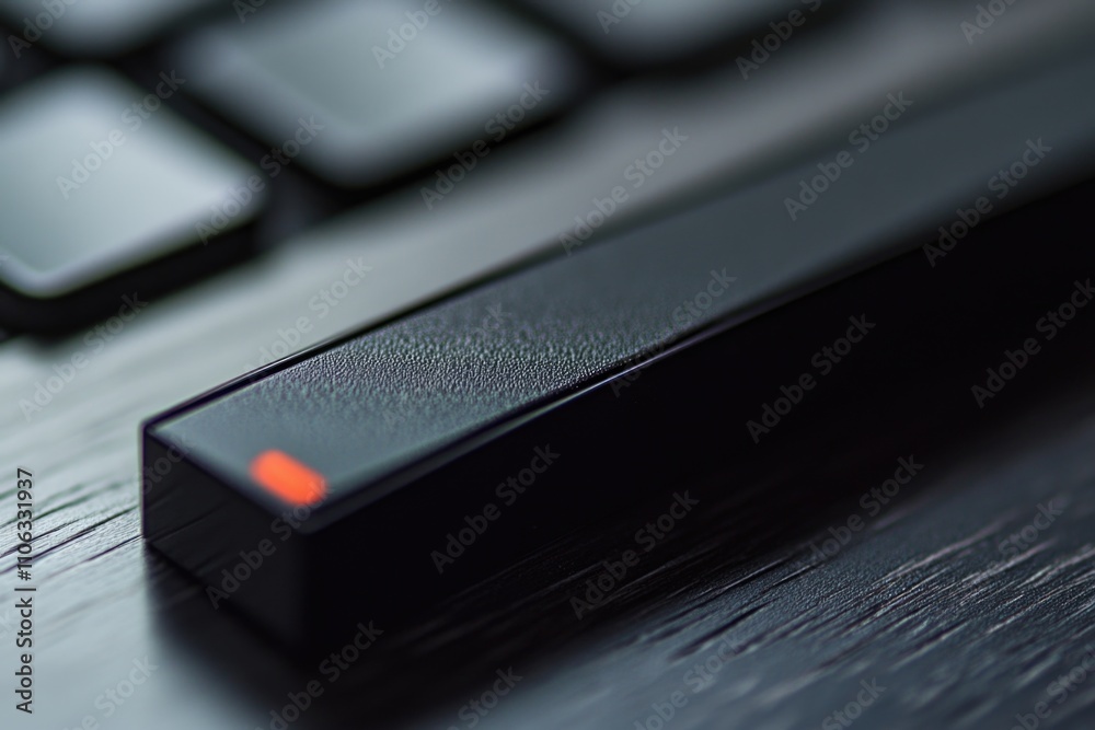Aufkleber a close-up shot of a keyboard and mouse