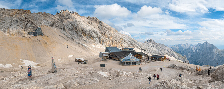 Panorama auf dem Zugspitzplatt 