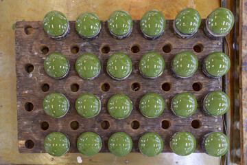 Factory for the production of camera lenses and other optics.