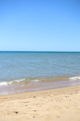Fototapeta premium beach and blue sky