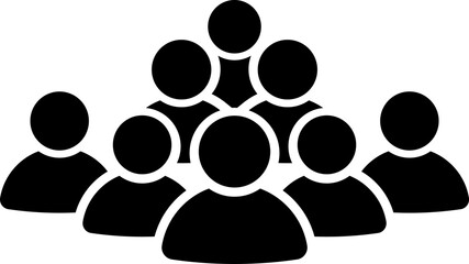 People group icon set team worker user. Employee people group icon team staff. User profile symbol. Group of people or group of users. Persons symbol.