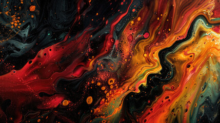 red and yellow background