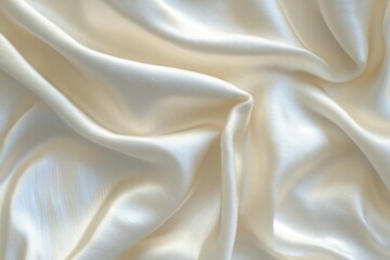 Obraz premium A detailed view of white fabric texture