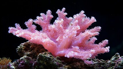 Carnation Coral - Pink Coral, Soft Coral, Underwater, aquarium, anemone, coral reef, aquatic, marine life, sea life, marine photography, deep sea, marine life photography, hydrography


