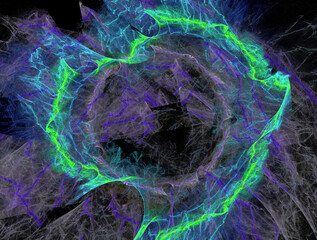 Imaginatory fractal abstract background Image